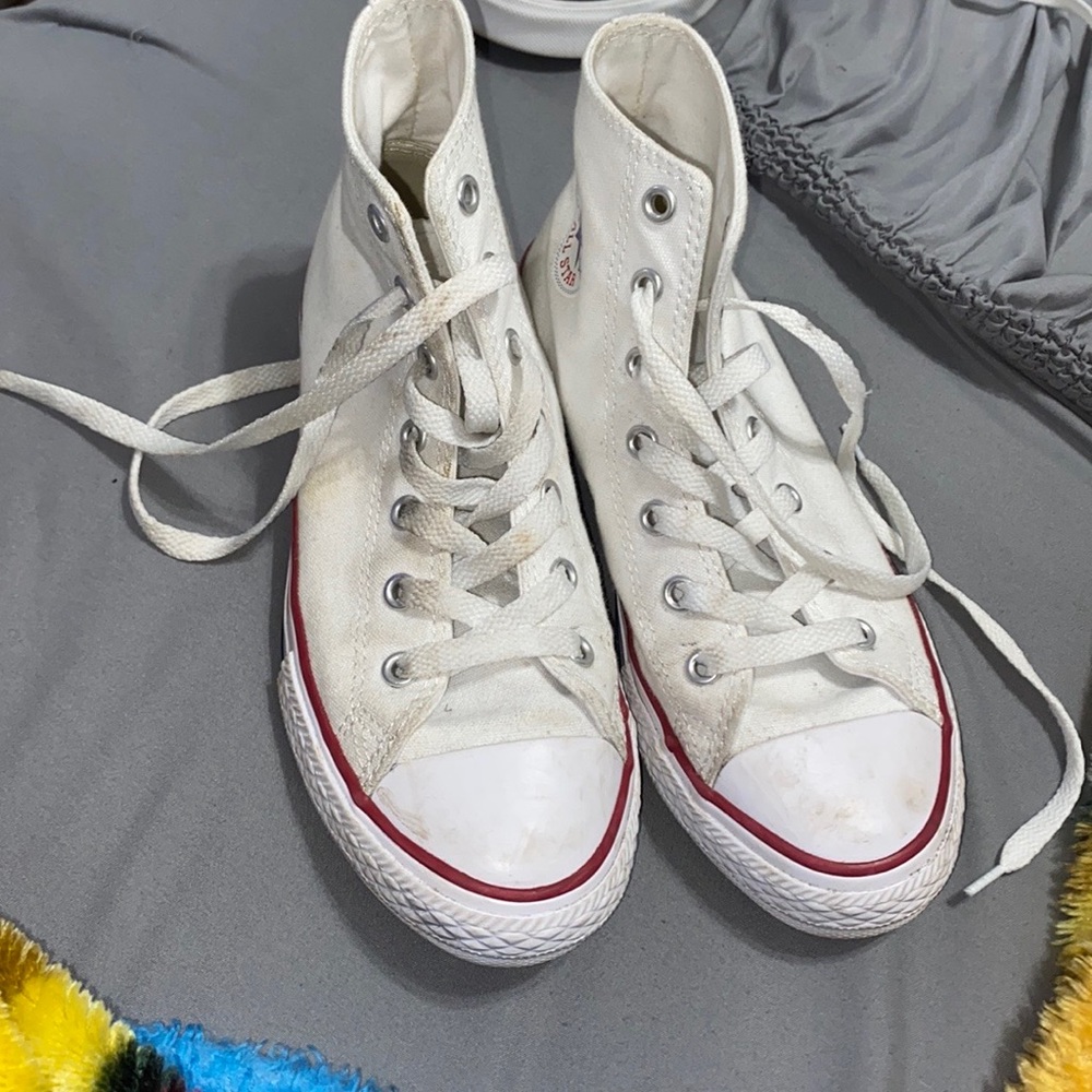 White Converse